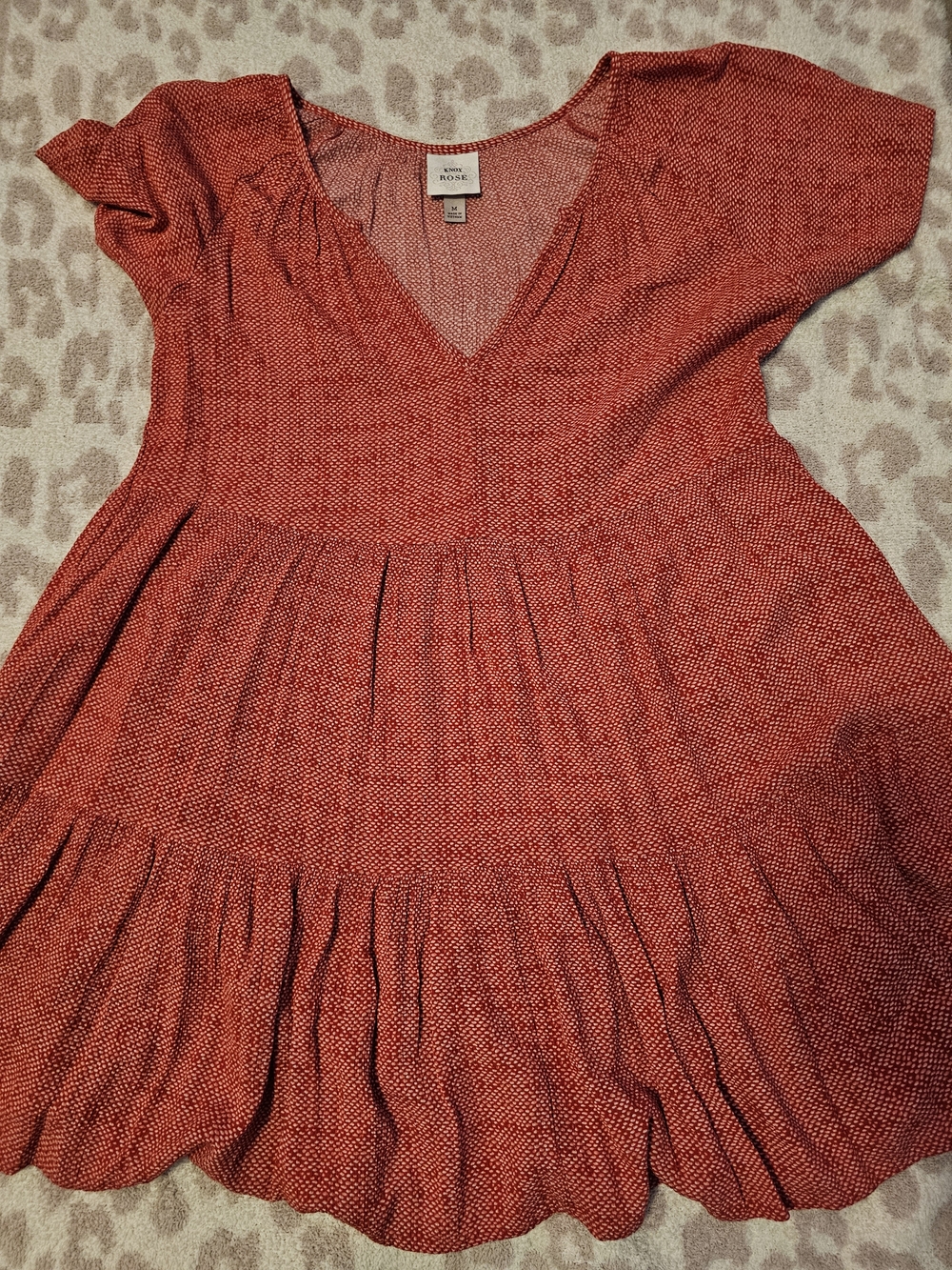 Knox Rose V-Neck Tiered Dress